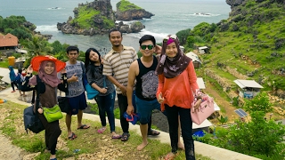 Kedung Pedut lanjut pantai Nglambor - Jogja