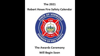 2021 Robert Howe Fire Safety Calendar - Awards