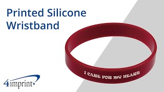 Printed Silicone Wristband by 4imprint Canada