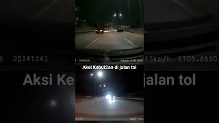 Aksi Kebut2an dijalan tol