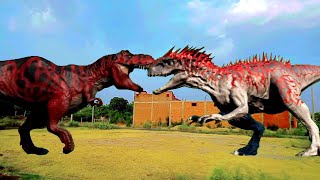 dainosaur in real life hd short movie part -6 || Dainosaur vs dainosaur || Jurassic world fan movie