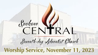 Worship Service, November 11, 2023