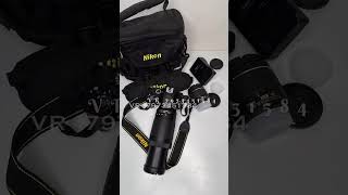 Nikon D3500 with 2 lens 70/300mm & 18/55mm good