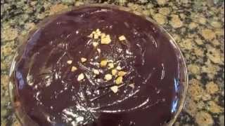 [Recipe] Chocolate Peanut Butter Brownie Pie