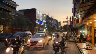 Menikmati Senja di Jalan Gajah Mada Denpasar