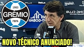 GRÊMIO DECIDE ASSINAR COM TÉCNICO CAMPEÃO DA SULAMERICANA! SAIU A BOMBA! NOTÍCIAS DO GRÊMIO