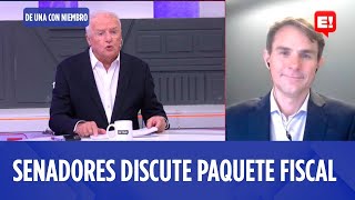 GUILLERMO POCH - SENADORES DISCUTE PAQUETE FISCAL | DE UNA CON NIEMBRO