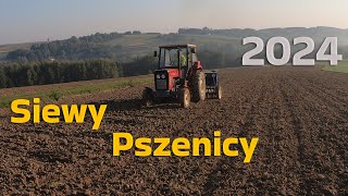 Uprawa i Siew pszenicy 2024 ✔ Ursusy i Władimirec w obiektywie ✔