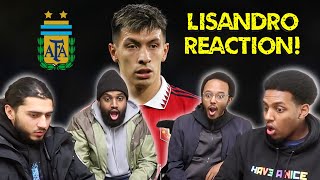 LISANDRO MARTINEZ REACTION! | Half A Yard reacts