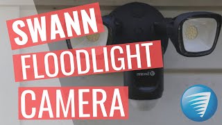 Swann Floodlight Camera Unboxing + Install + Overview + Review