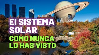 Comprendiendo qué tan GRANDE ES EL SISTEMA SOLAR