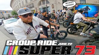 **NEXT LEVEL** UK's BIGGEST SUPER73 GROUP RIDE SQUAD-X!!