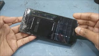 moto G6 play Damage screen replacement