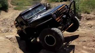 Jeep TJ off roading at Bridgeport Off Road Park