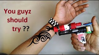 Electric Tattoo Machine homemade | Mr Gactack