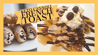 How to make Keto Cannoli Stuffed French Toast | Low Carb Grainfree | Keto Recipes