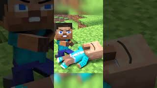 Will baby villager save his friend #shorts #minecraft #viral