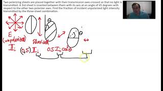 Polarization Example Calculation, Ideal Polarizing Sheets