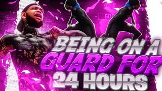 I BECAME A GUARD ON NBA 2K21 FOR 24 HOURS ! I WILL BE ONE OF THE BEST FEMALE GUARDS ONE DAY