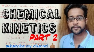 1st order kinetics | Chemical kinetics part 2