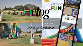 Vlog: come spend a day with me at the SASCO FUN DAY|uj apb src|SA YOUTUBER