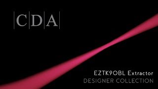 Designer Kitchen Range from CDA - EZTK90BL Extractor