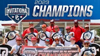 2023 Perfect Game Invitational CHAMPIONS Castillo JR