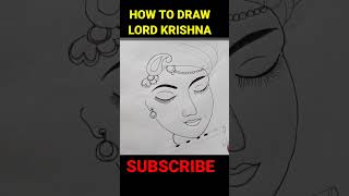 HOW TO DRAW LORD KRISHNA#shortsviral #shorts#viral#trending#drawingcolour 👍👍