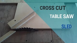 Membuat cross cut table saw - sederhana !