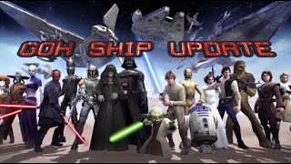 Star Wars Galaxy Of Heroes | SHIPS UPDATE | STKC GAMING