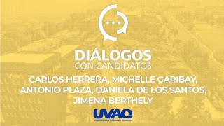 Candidatos: Carlos Herrera, Michelle Garibay, Antonio Plaza, Daniela de los Santos, Jimena Berthely