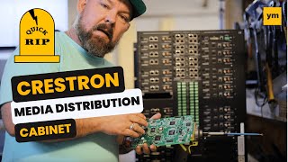 QUICK RIP: Crestron Media Distribution Cabinet | eWaste Breakdown