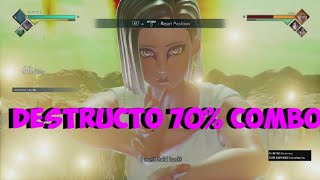 Jump Force Combo Burning Spirit Destructo Blast