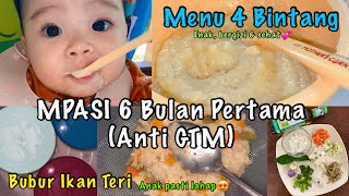 RESEP MPASI 6 BULAN PERTAMA || MPASI ANTI GTM || SEHAT & BERGIZI