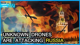 Russia complains of massive drone attacks in seven oblasts