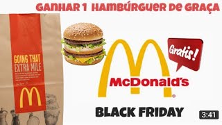 Mcdonalds grátis pelo aplicativo #mcdonalds #lanchegratis