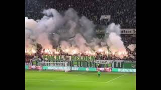 PYRO - VFL Wolfsburg vs Borussia Dortmund 29.10.24 #pyro