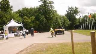 Jesse James Trophy Truck Doughnut Goodwood Festival of Speed 2012