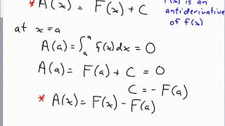 23 - 24 B Fundamental Theorem of Calculus Part II