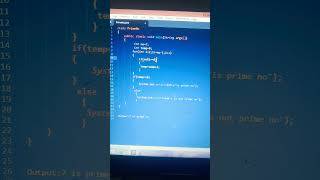 Write a program in java to check whether a number is prime or not?|| PrimeNo program in java ||