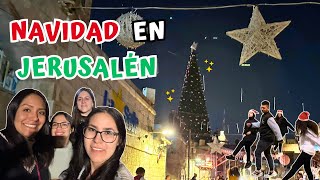 Jerusalén Brilla en Navidad 🎄🌟 Mi Último Día en Tierra Santa