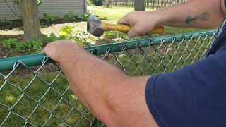 Chain Link Fence Strengthening for PET's