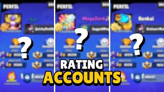 ULTIMATE Brawl Stars Rating Accounts (1-10) 💥