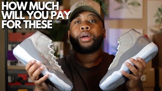 IS THE AIR JORDAN 11 “COOL GREY” WORTH PAYING RESELL?