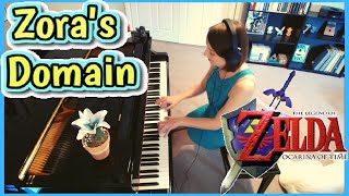 Zelda: Ocarina of Time - Zora's Domain - Piano Cover