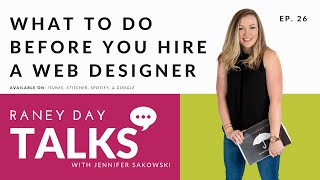 26 What to do BEFORE you hire a web designer