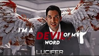 I am a devil of my word #lucifer whatsapp status | Lucifer morning star ⭐ attitude whatsapp status