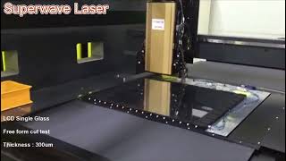 Superwave Co2 Laser Cutting Machine 30W 60W For Glass & Plastic