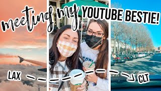 GOING TO NORTH CAROLINA TO MEET MY YOUTUBE BESTIE | Traveling, Coffee, Cooking, and FUN!