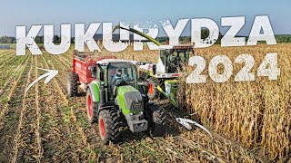 🌽KUKURYDZA NA KISZONKĘ 2O24!🌽 w GR BYSZKOWIECCY ☆ CLAAS JAGUAR 800! ☆ 2X JOHN DEERE & FENDT ☆ AW ™